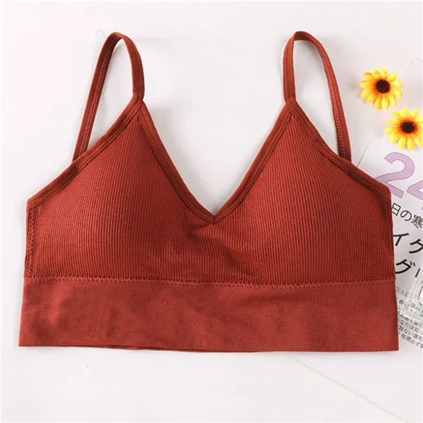 Back Bras Push-up Seamless Lingerie Cozy Wireless Underwear Bralette