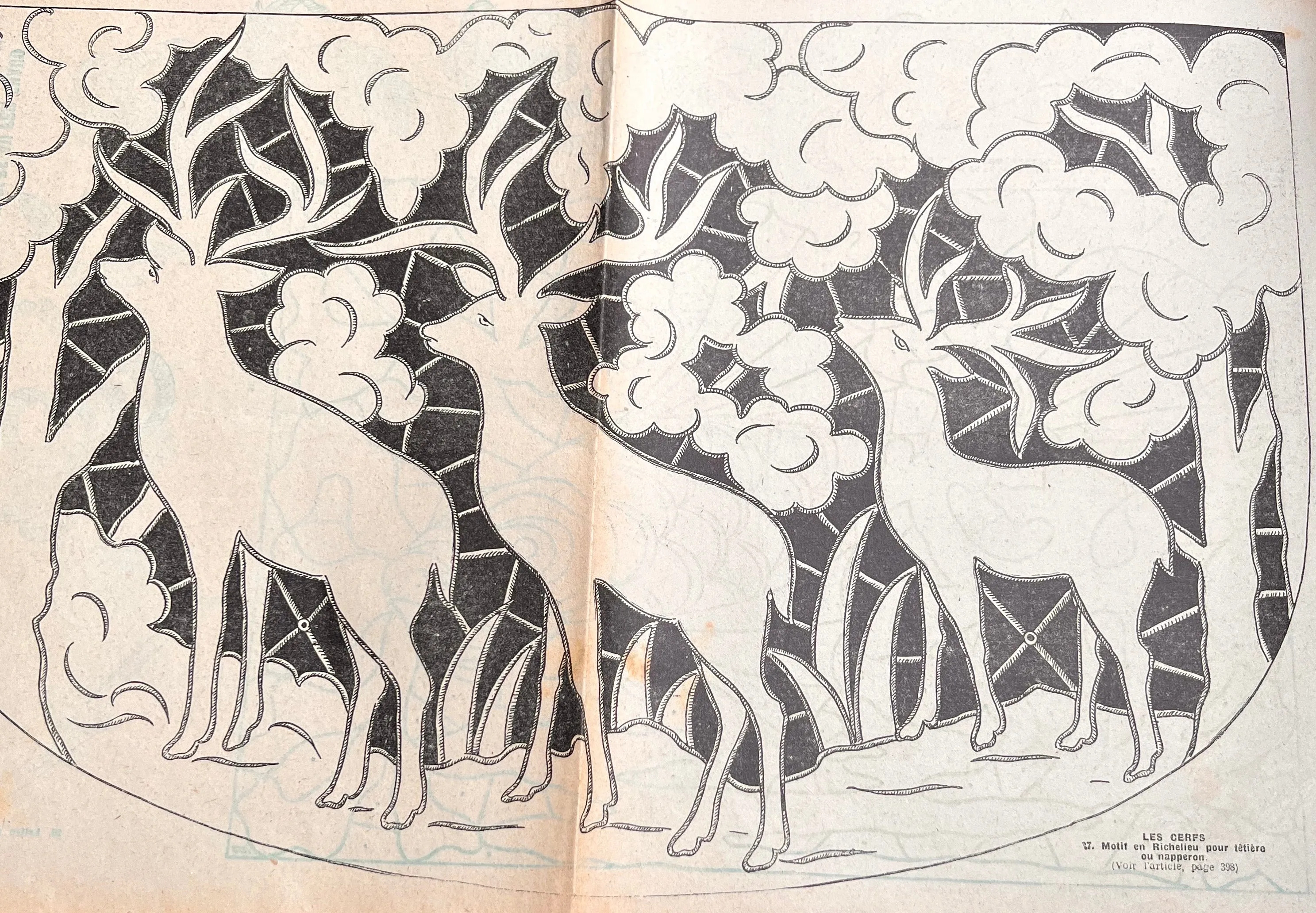 Crafts and Fashion in 1916 French La Mode. Issue no.17