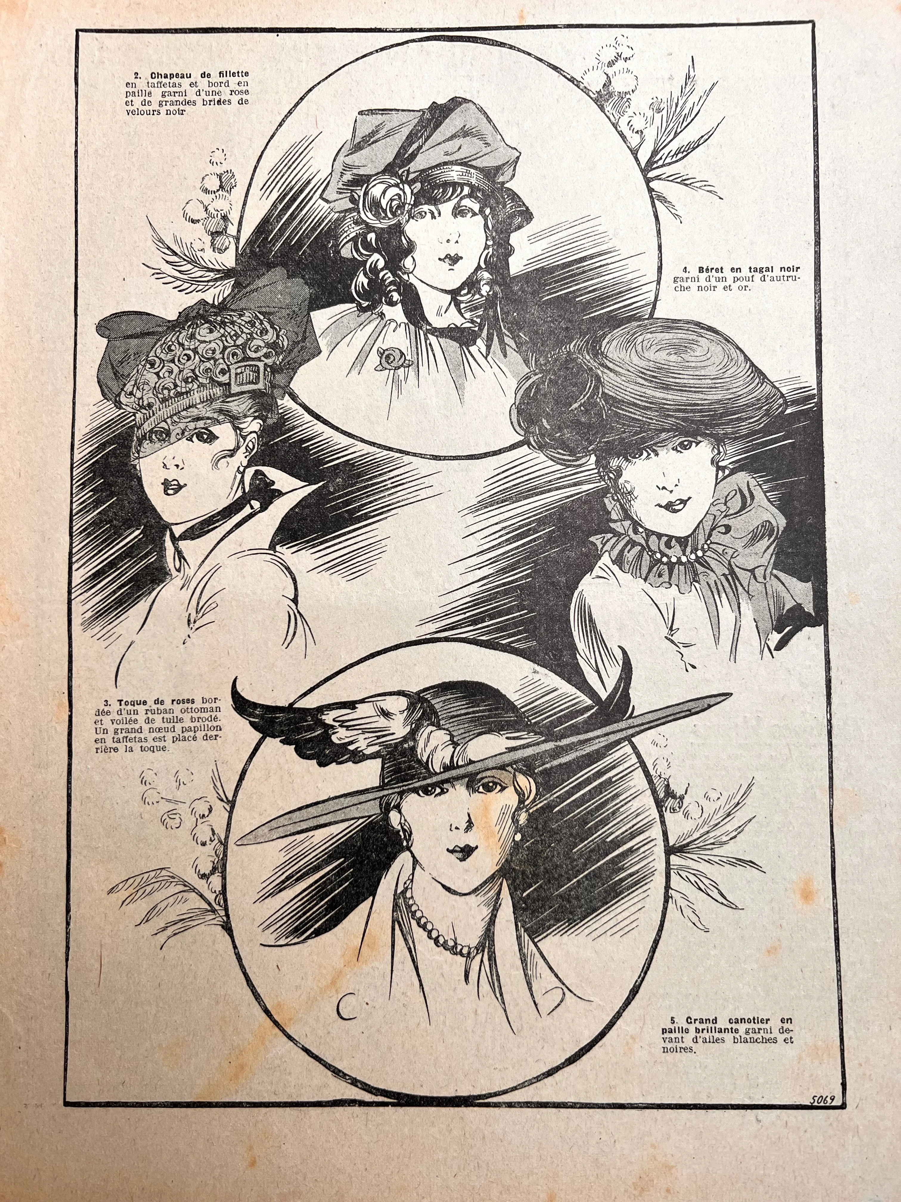 Crafts and Fashion in 1916 French La Mode. Issue no.17