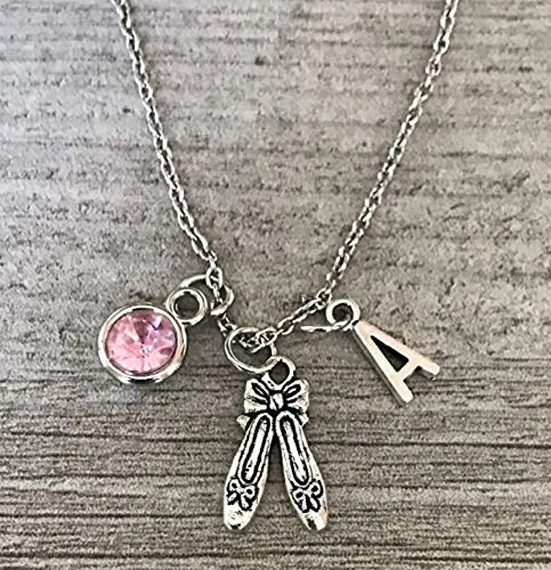 Personalized Dance Necklace & Card Gift Set