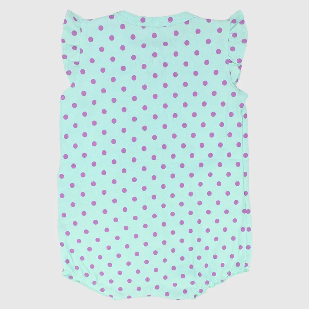 Polka Dots Sleeveless Romper