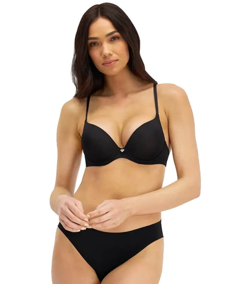 Temple Luxe by Berlei Smooth Level 2 Push Up Bra - Black