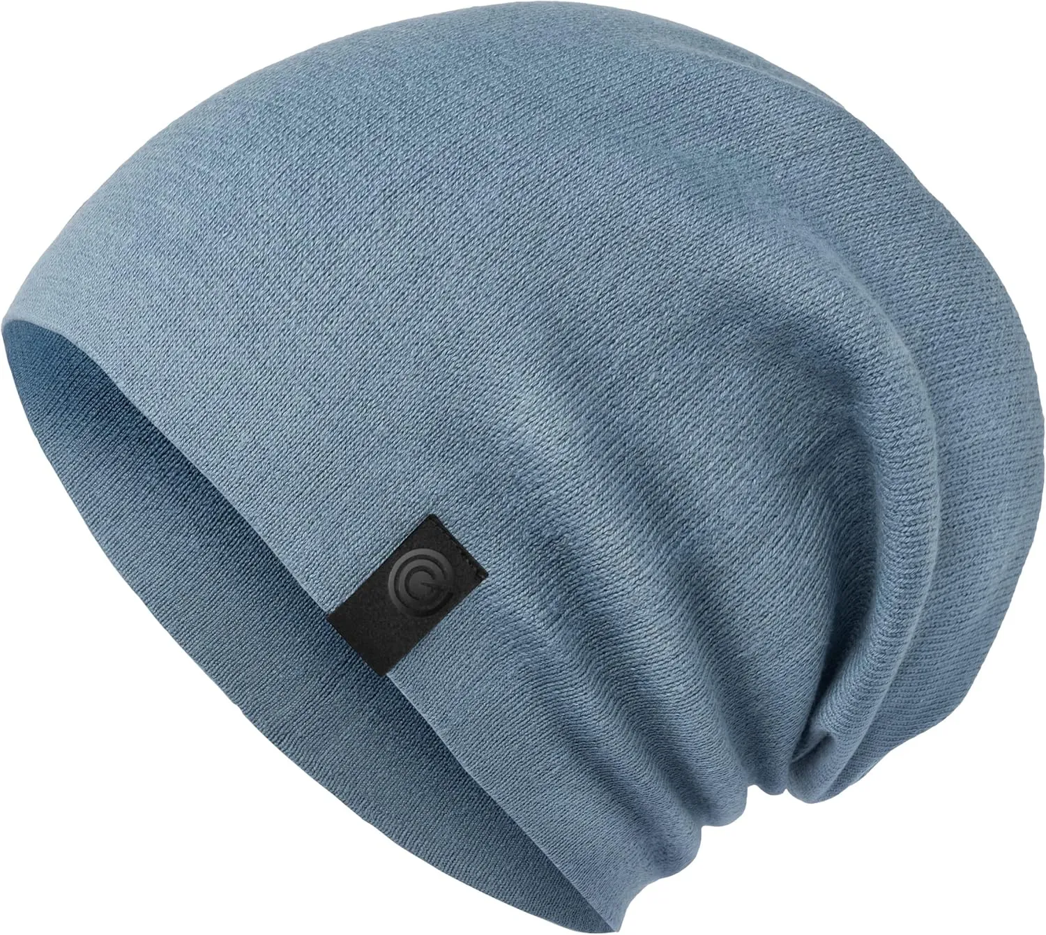 Warm Slouchy Beanie Hat - Deliciously Soft Daily Beanie in Fine Knit
