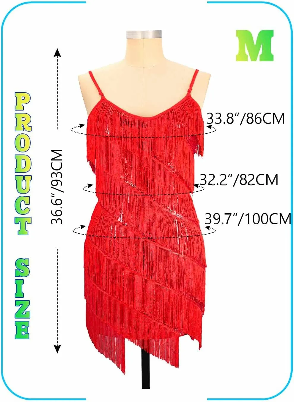 Women's Sparkly Sequin Dress Fringe Bodycon Dance Tassel Dresses Spaghetti Strap Mini Dress Clubwear