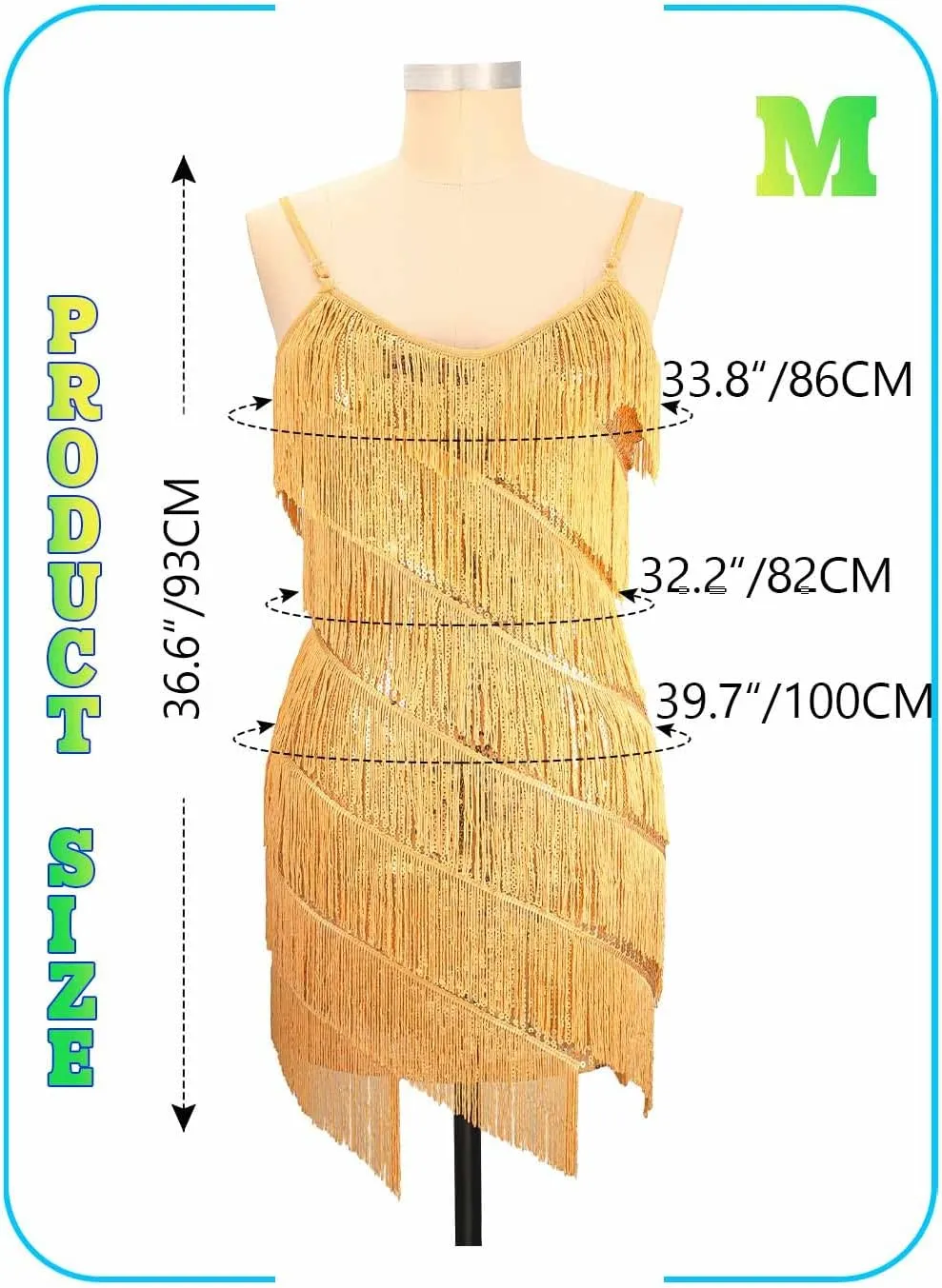 Women's Sparkly Sequin Dress Fringe Bodycon Dance Tassel Dresses Spaghetti Strap Mini Dress Clubwear